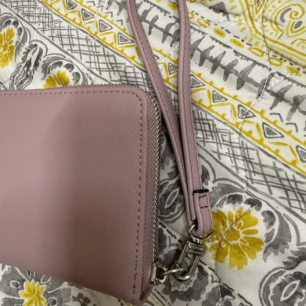 Steve Madden Mauve Wristlet Wallet - Picture 4 of 7